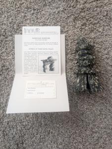 Inukshuk Inuit Art Carving – Handmade Design