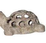 Inuit Stone Turtle with Baby Figurine Sculpture