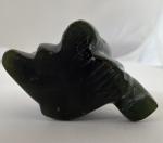 Jade Inuit Fisherman Art Carving