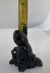 Jade Inuit Fisherman Art Carving