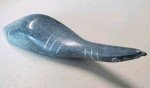Signed Inuit Bird Stone Carving with Pamphlet