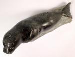 Amittu Eskimo Seal Stone Sculpture - Inuit Art