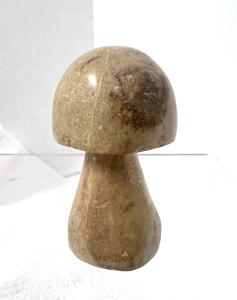 Stone Mushroom Button Cap - 2" Tall Inuit Art