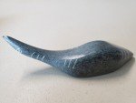 Signed Inuit Bird Stone Carving with Pamphlet