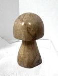 Stone Mushroom Button Cap - 2" Tall Inuit Art