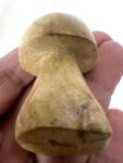 Stone Mushroom Button Cap - 2" Tall Inuit Art