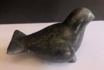 Tekak Soapstone Seal Inuit Art Carving