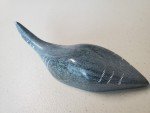 Signed Inuit Bird Stone Carving with Pamphlet