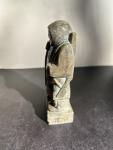 Inuit Soapstone Hand-Carved Figurine Statue 5”