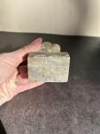 Inuit Soapstone Hand-Carved Figurine Statue 5”