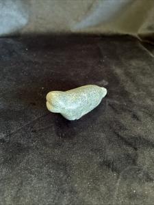Inuit Seal Soapstone Carving - 3 Inches Long