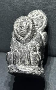 Edmund Wolf Inuit Family Carving Sculpture