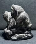 Edmund Wolf Inuit Family Carving Sculpture