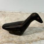 Hand Carved Vintage Soapstone Bird Figurine