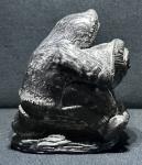 Edmund Wolf Inuit Family Carving Sculpture
