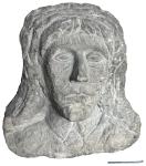 Antique Inuit Carved Stone Bust from 1800s