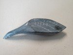 Signed Inuit Bird Stone Carving with Pamphlet
