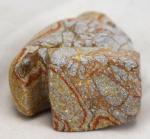 Stone Bird Folk Art Sculpture - 4.375" Tall