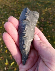 Inuit Stone Face Carving by Lucy Tasseor