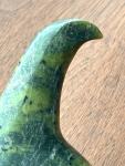 Inuit Serpentine Stone Bird Sculpture - Eskimo Art