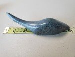 Signed Inuit Bird Stone Carving with Pamphlet