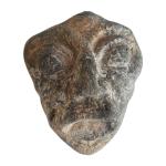 Hand Carved Stone Effigy Mask - Unique Inuit Art