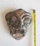 Hand Carved Stone Effigy Mask - Unique Inuit Art