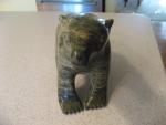 Inuit Soapstone Polar Bear Figurine - Vintage Art
