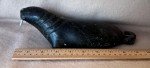 Signed Inuit Stone Walrus Carving in Syllabics