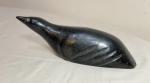 Hand-Carved Inuit Soapstone Bird Sculpture