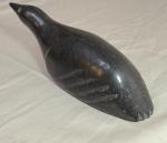 Hand-Carved Inuit Soapstone Bird Sculpture