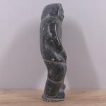 Inuit Fisherman Soapstone Art Carving 7