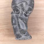 Inuit Fisherman Soapstone Art Carving 7