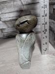 6" Hand Carved Abstract Stone Person Sculpture