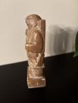 Hand Carved Soapstone Inuit Hunter Sculpture