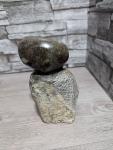 6" Hand Carved Abstract Stone Person Sculpture