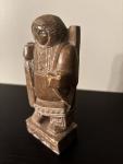 Hand Carved Soapstone Inuit Hunter Sculpture