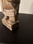 Hand Carved Soapstone Inuit Hunter Sculpture