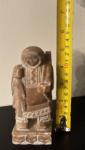 Hand Carved Soapstone Inuit Hunter Sculpture