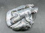 Signed Vintage Inuit Soapstone Figurine - Igloo
