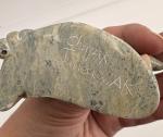Chupak Juneau Soapstone Eskimo Hunter Carving