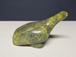 Inuit Hand Carved Serpentine Bird Sculpture