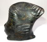 Signed Inuit Soapstone Bird Figurine – Vintage