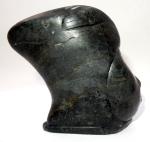 Signed Inuit Soapstone Bird Figurine – Vintage