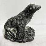 Soapstone Carved Seal Sculpture - Canada Inuit Art