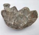 Hand-Carved Stone Hippo Inuit Art Sculpture