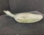 Hand Carved Inuit Soapstone Duck Sculpture