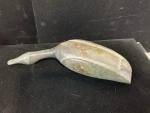 Hand Carved Inuit Soapstone Duck Sculpture