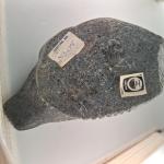 Inuit Gray Stone Bird Sculpture from Alberta