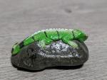 2.25" Stone Lizard Figurine - Inuit Folk Art